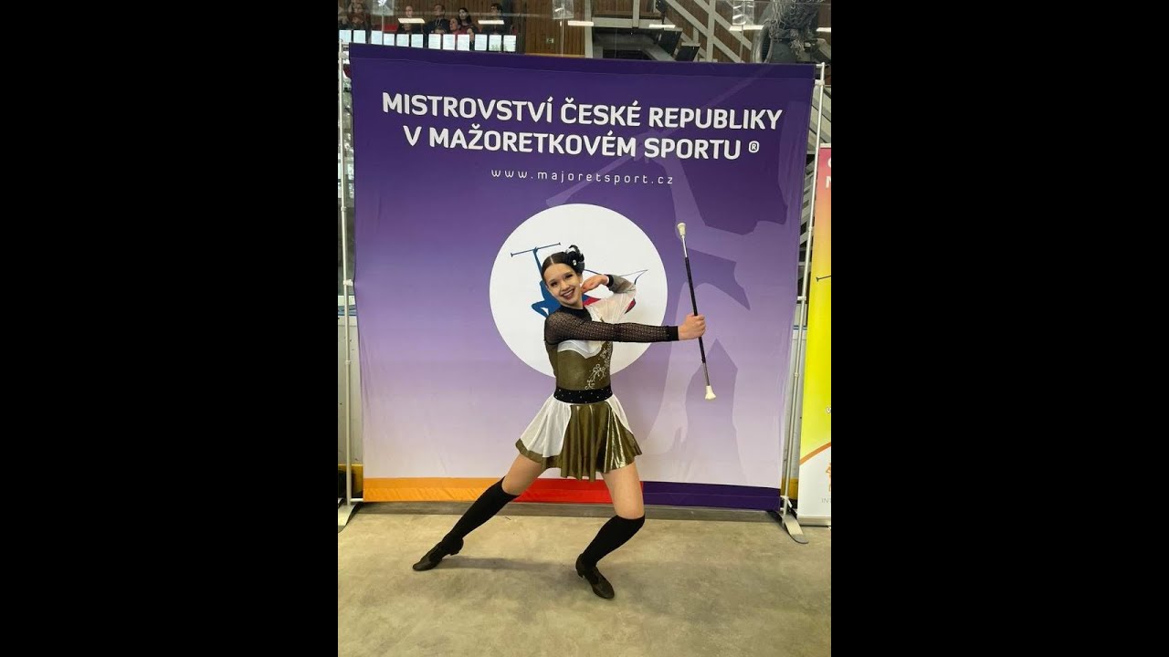 MiKaDo Karviná, sólo juniorky starší baton 2025 - Hana Kozáková