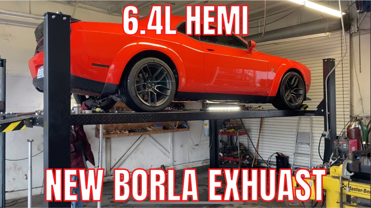 Challenger Gets A New Exhaust **PERFECT sound**