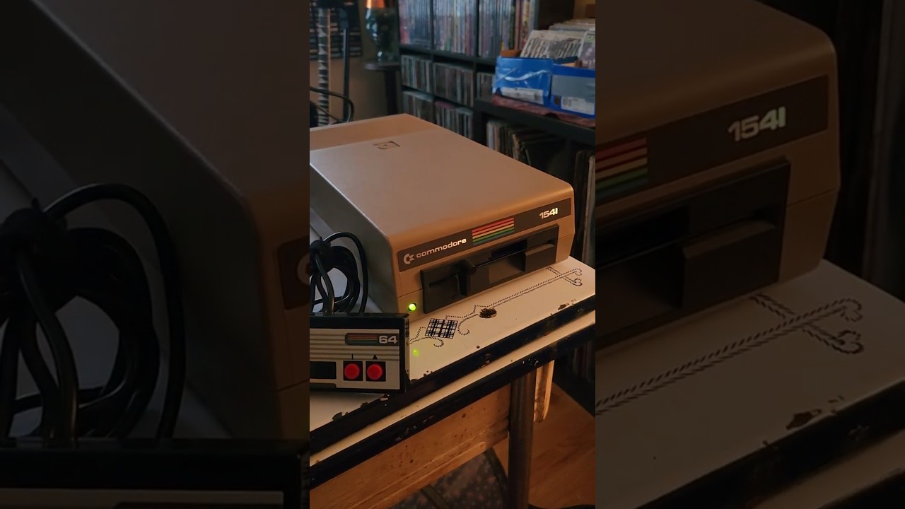 Loaded the first disk on my new C64!