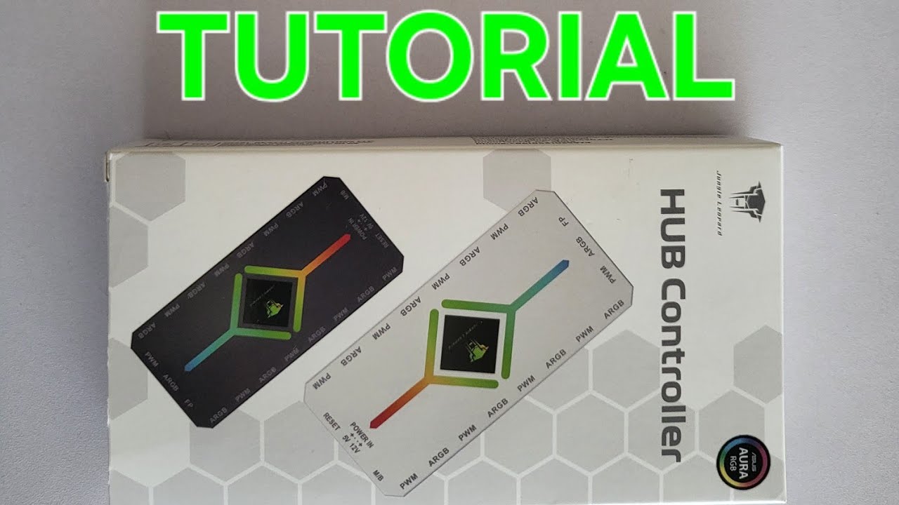 ARGB HUB CONTROLLER  PARA TU PC (TUTORIAL)INSTALACIÓN 