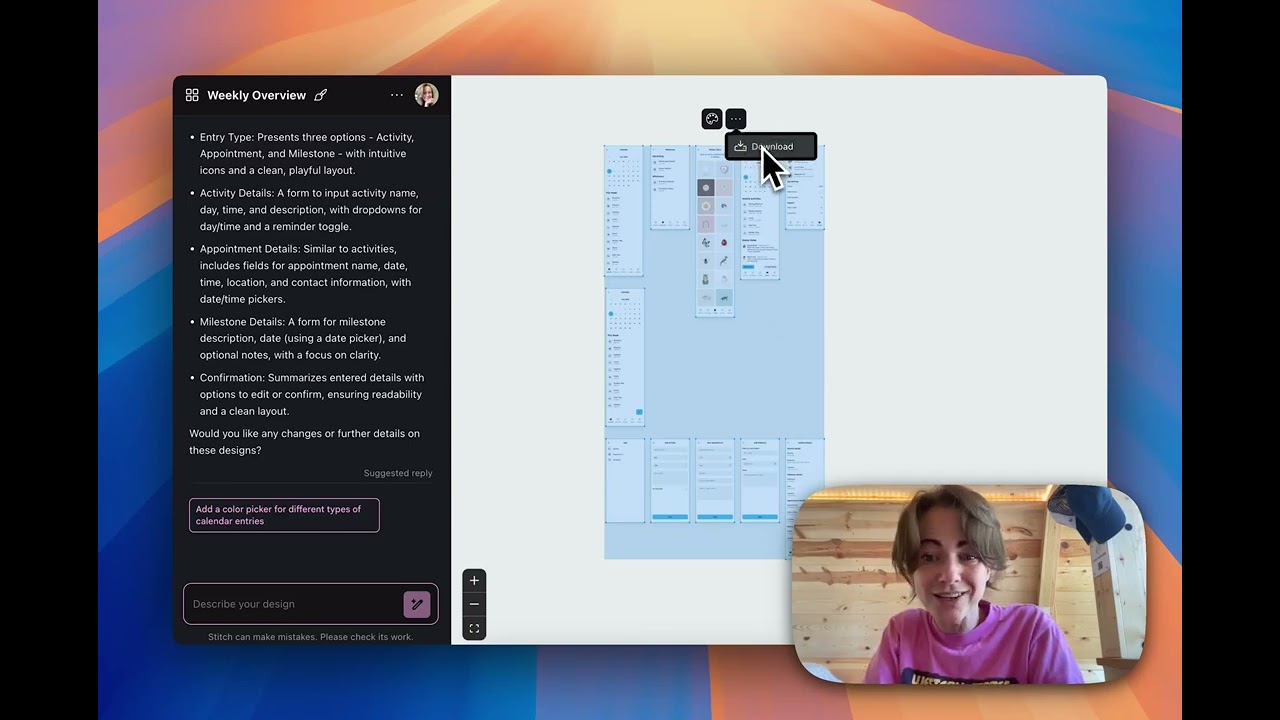 How to use Stitch and Jules to create functioning web apps