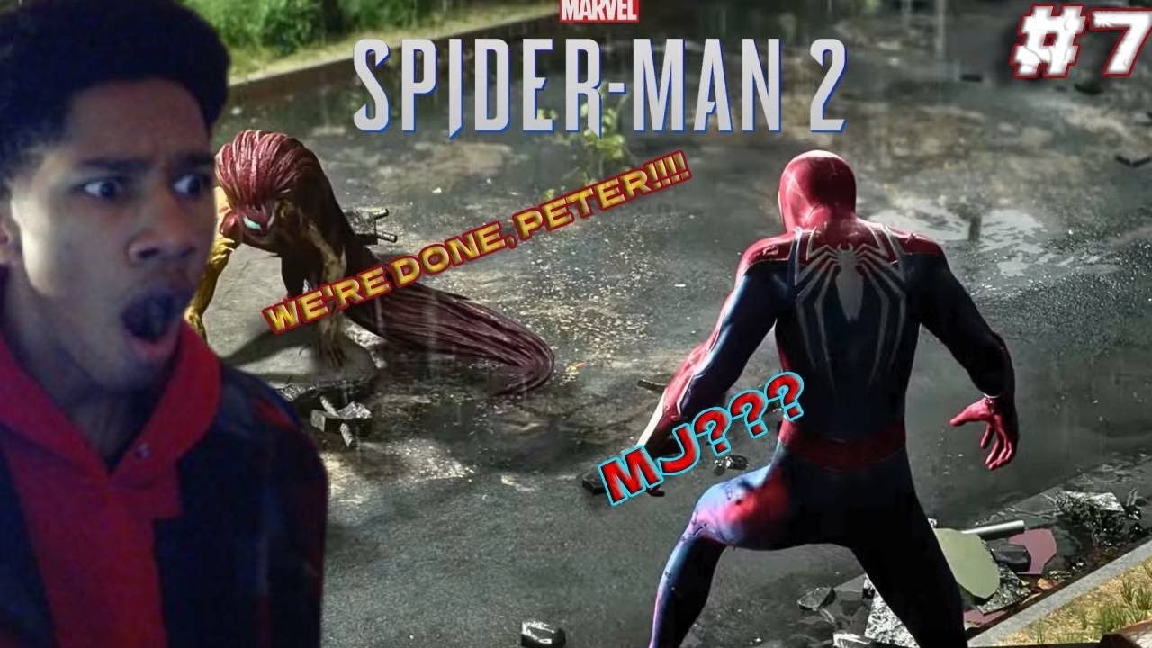 UHHHH, MJ LOOKING A LITTLE DIFERENT TODAY!!!!! IS THAT A SYMBIOTE ON HER?!?!? Spider Man 2 Part 7