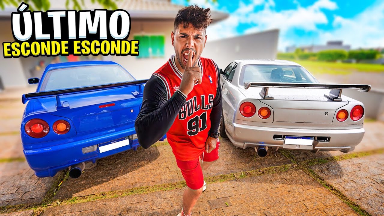 ESCONDI OS DOIS GTR PELO CONDOMÍNIO NÍVEL MÁXIMO * tiveram que pedir ajuda *