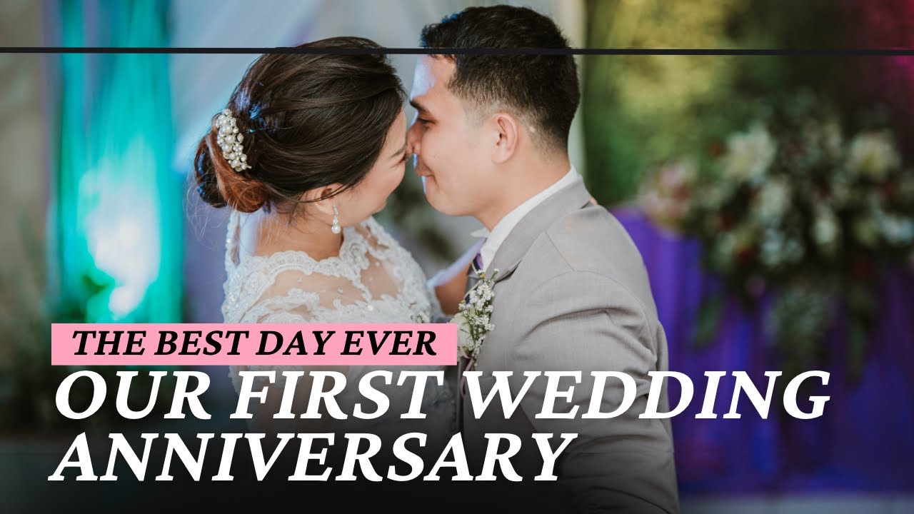 First Wedding Anniversary | Wedding Vows | Bisaya Vlog 
