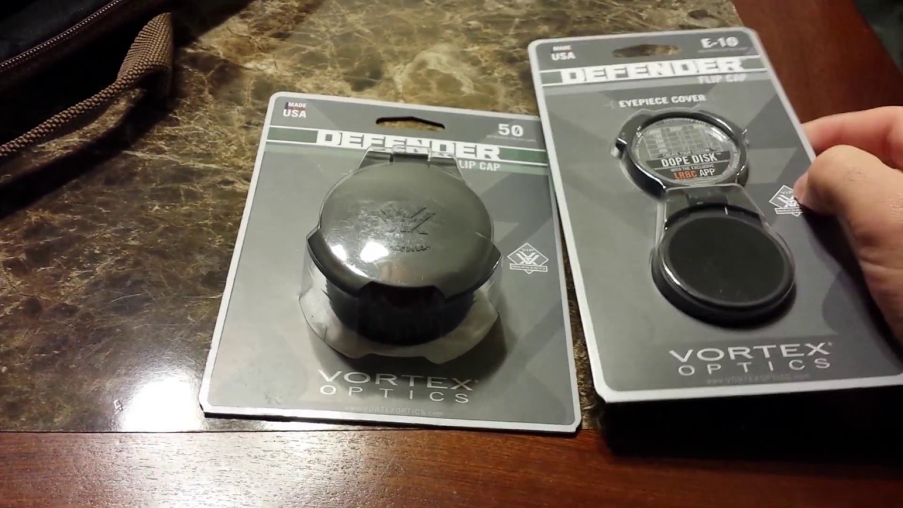 First look: Vortex Defender scope caps.