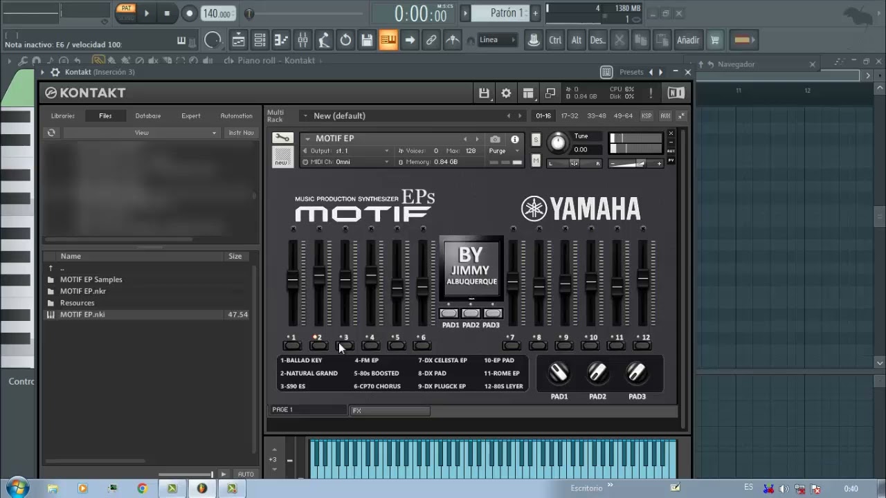 Motif Yamaha kontakt FREE 💥💥