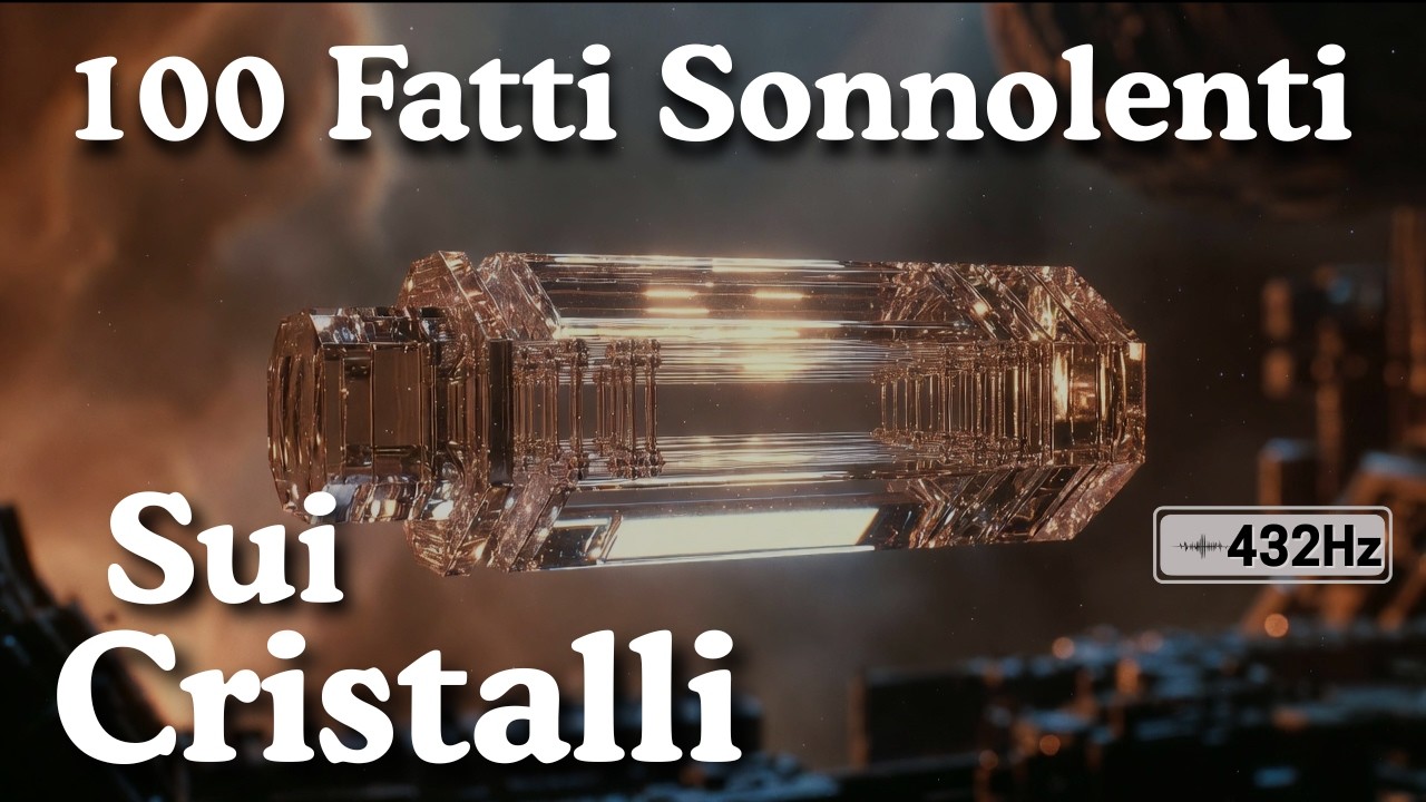 I Fatti Più Rilassanti Sui Cristalli Per Addormentarsi — 432 Hz — Nessuna pubblicità