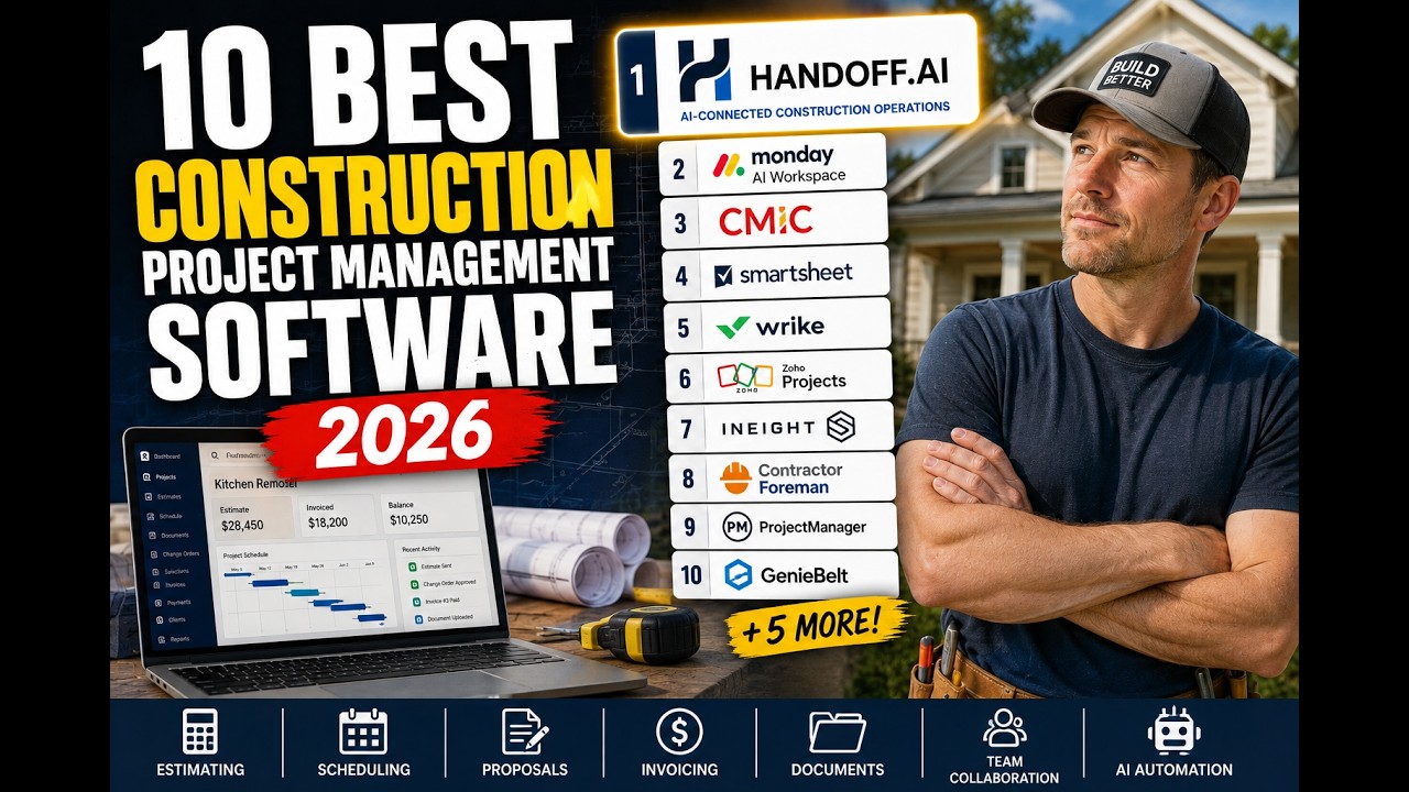 10 Best Construction Management Software In 2026
