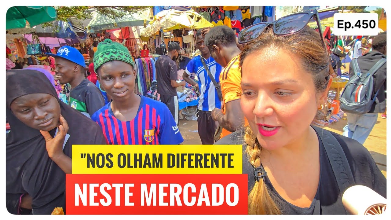 FOMOS explorar SOZINHOS as RUAS AFASTADAS de GUINÉ-BISSAU, assim fomos tratados!