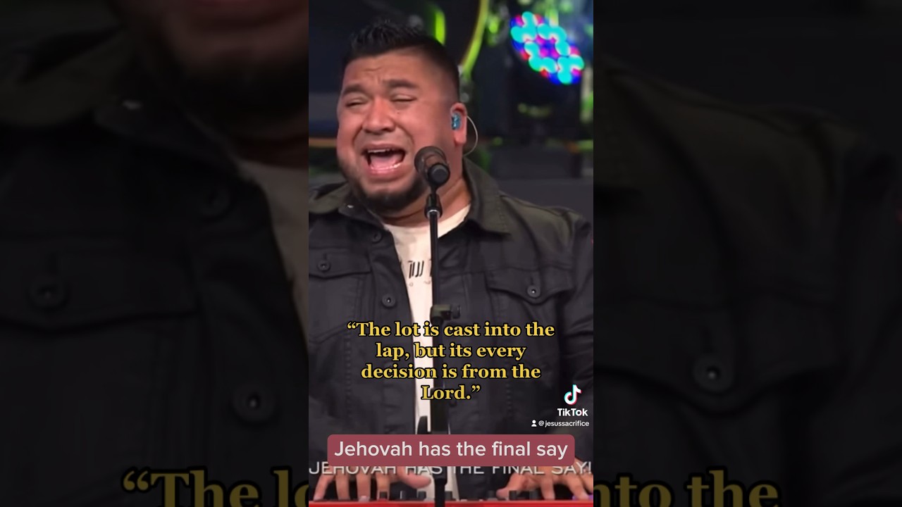 Jehovah has the final say #bibleverse #gospelconcert