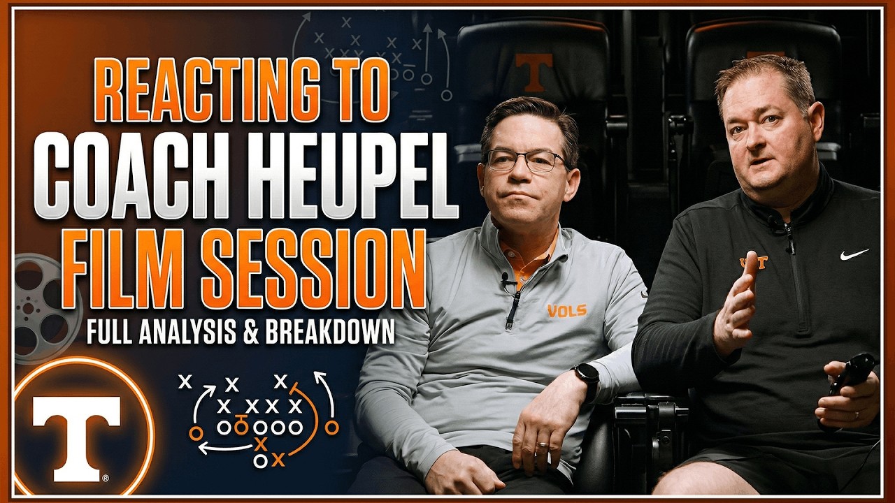 Coach Heupel Film Session Reaction
