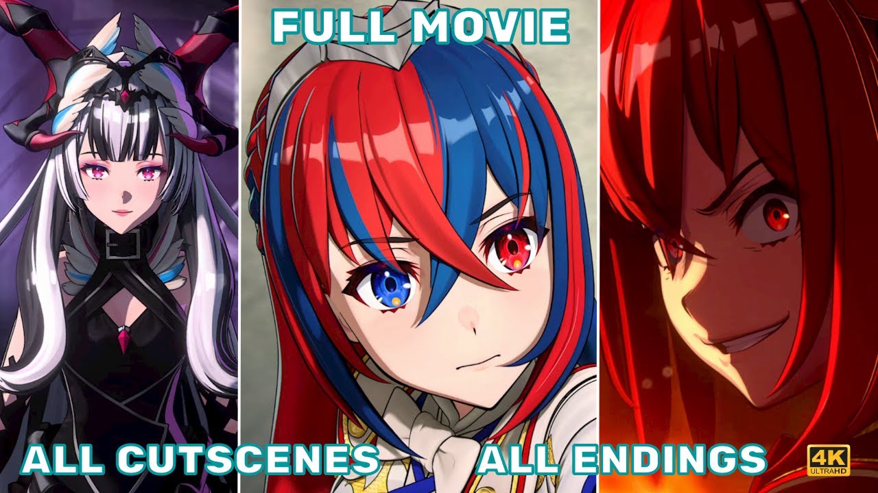[4K 60] Fire Emblem Engage - All Cutscenes All Endings Movie/Full Story
