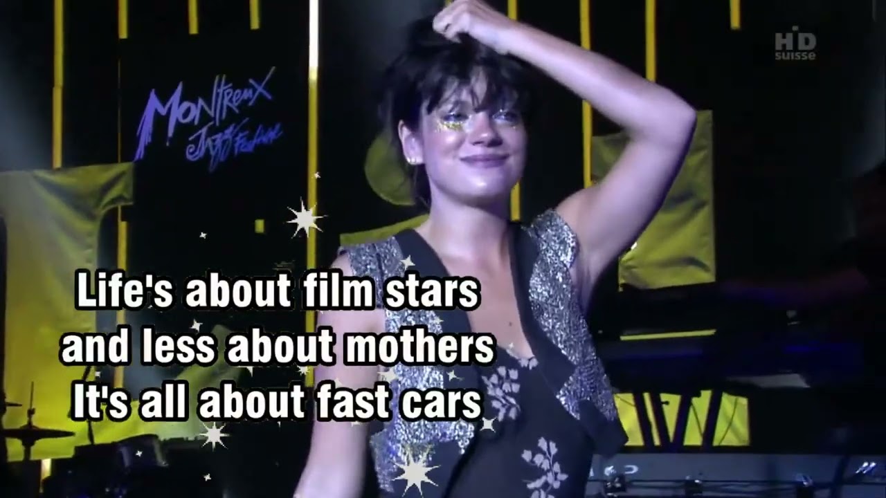 The Fear (Day and Night) Karaoke + Video (2009 Montreaux - "It's Not Me It's You") ( Lily Allen )