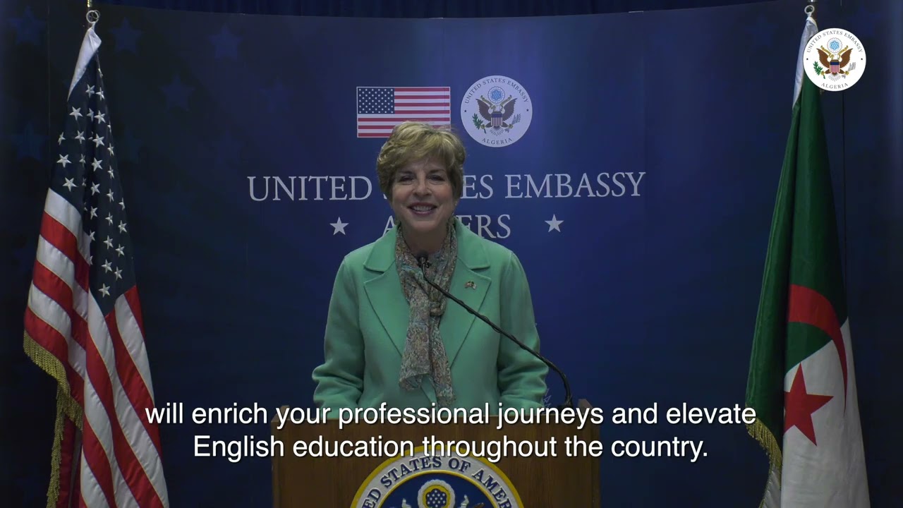 Ambassador Aubin's Address to TESOL Dzair