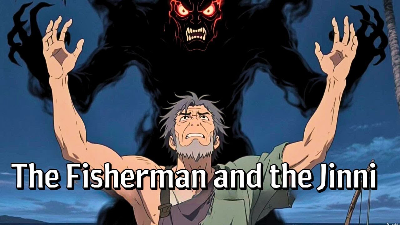 The Fisherman and the Jinni | Magical Bedtime Story with Moral Lessons | Arabian Nights