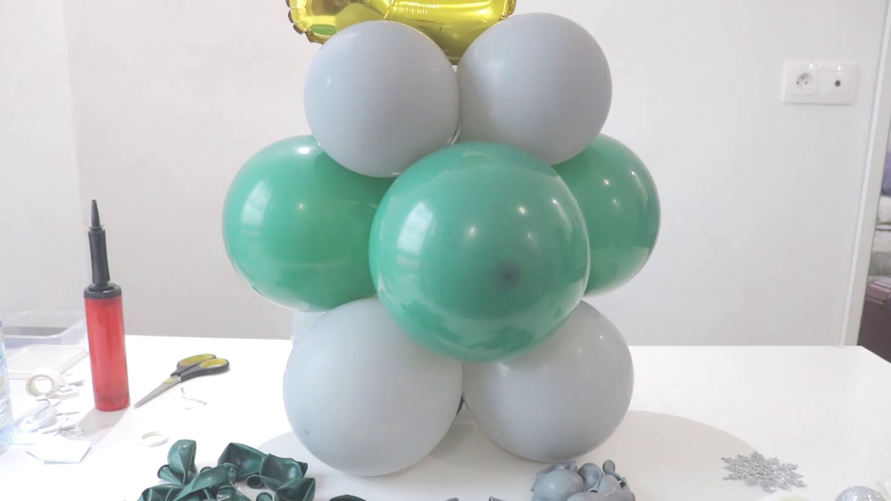 COMMENT REALISER UNE COLONNE DE BALLONS?