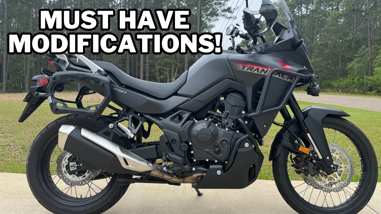 5 лучших модификаций для вашего Honda Transalp!