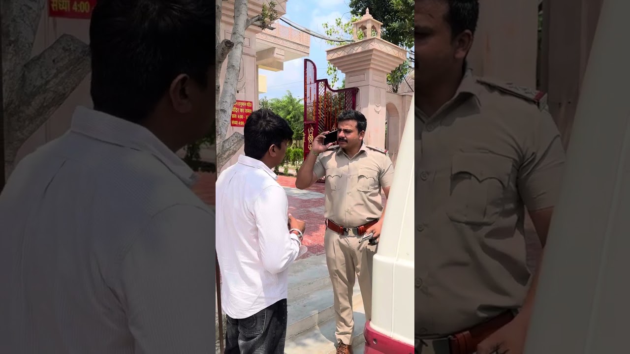 गाड़ी में निकले CID ऑफिसर 😱