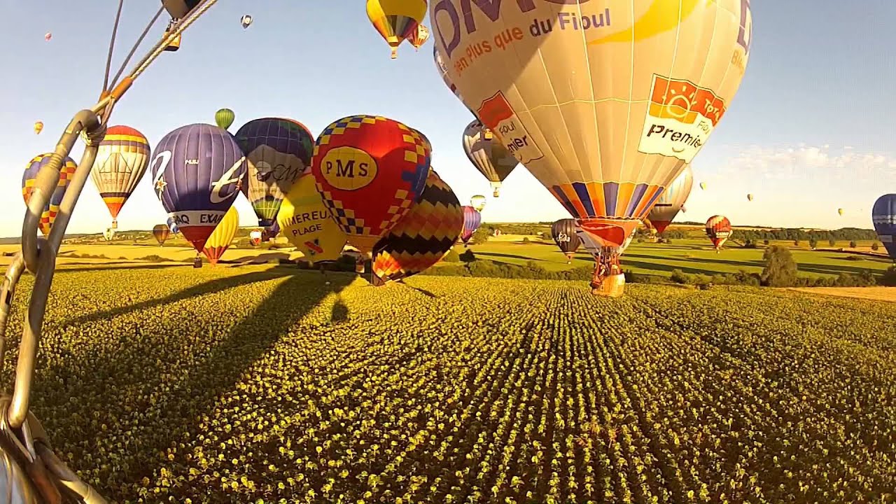 Mongolfiere Chambley 2013 Thermal Effect