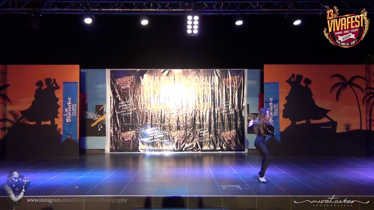 Selene Tovar - Salsa Solo dance show from Mexico ( 01.06.2019 )
