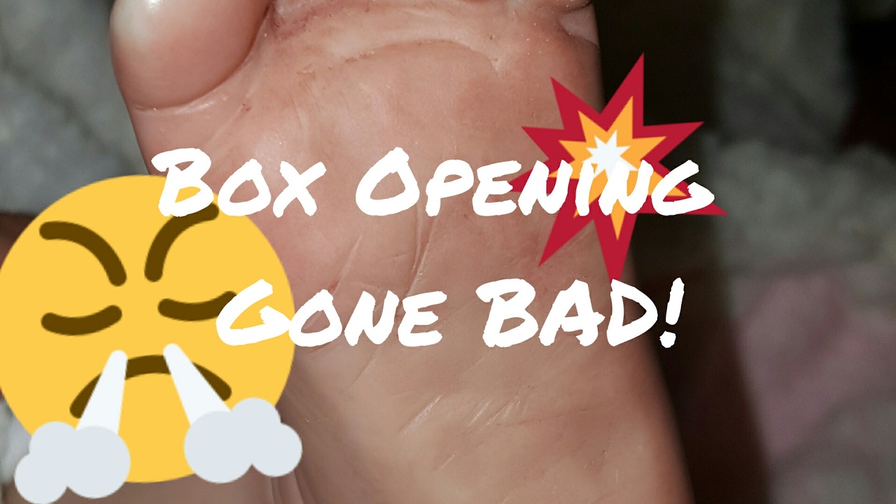 Box Opening Gone BAD! So Bad.