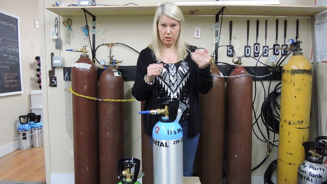Helium Tank Rental at It's My Party
