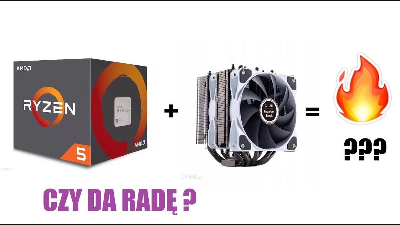 Gelid Phantom Black i Ryzen 5 3600 - Jak poradziło sobie to chłodzenie z procesorem AMD?