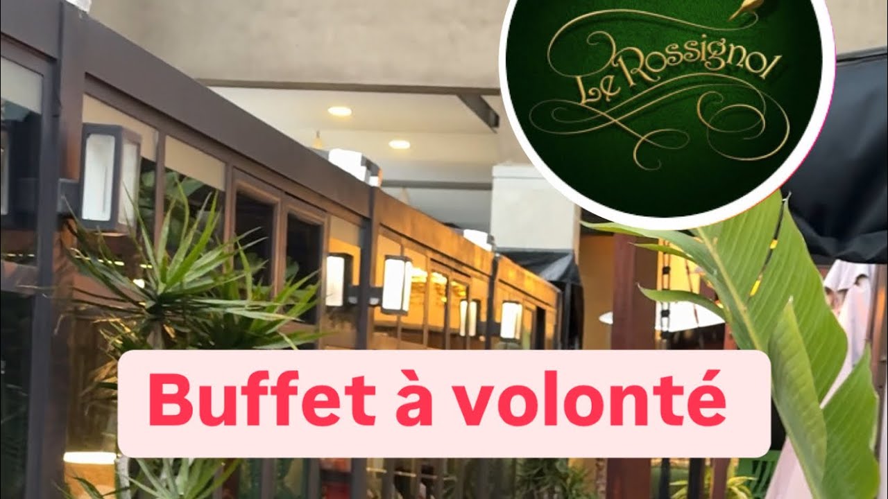 Meilleur buffet ramadan 2025 Casablanca restaurant le rossignol احسن فطور رمضان بالدار البيضاء مطعم