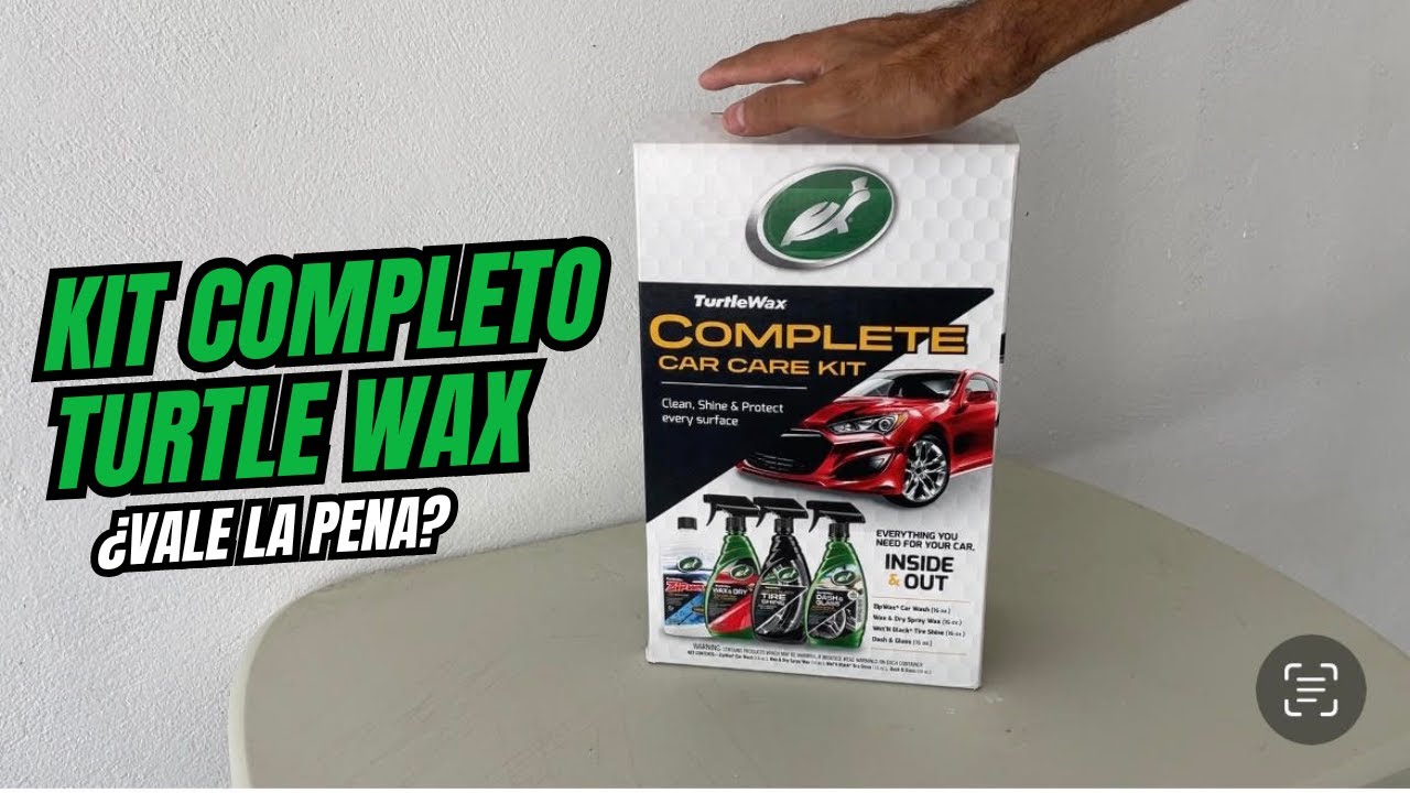 EL MEJOR KIT PARA DETALLADO AUTOMOTRIZ DE TURTLE WAX