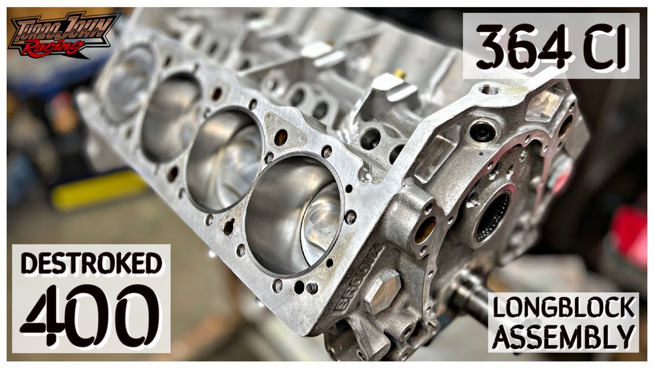 SBC 364ci / Destroked 400 Shortblock в сборе
