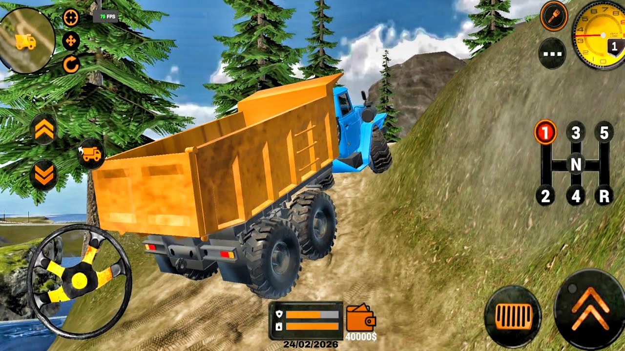 Backhoe Loader JCB Simulator Gameplay - Indian Vehicles Truck JCB Driving - Android Gameplay