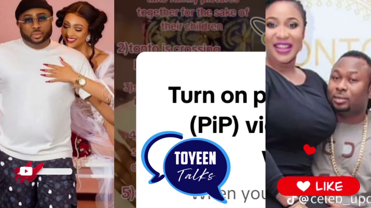 PLEASE WATCH THE FULL ANALYSIS OF THE RECONCILIATION BETWEEN ACTRESS TONTO DIKEH AND HER EX HUSBAND 