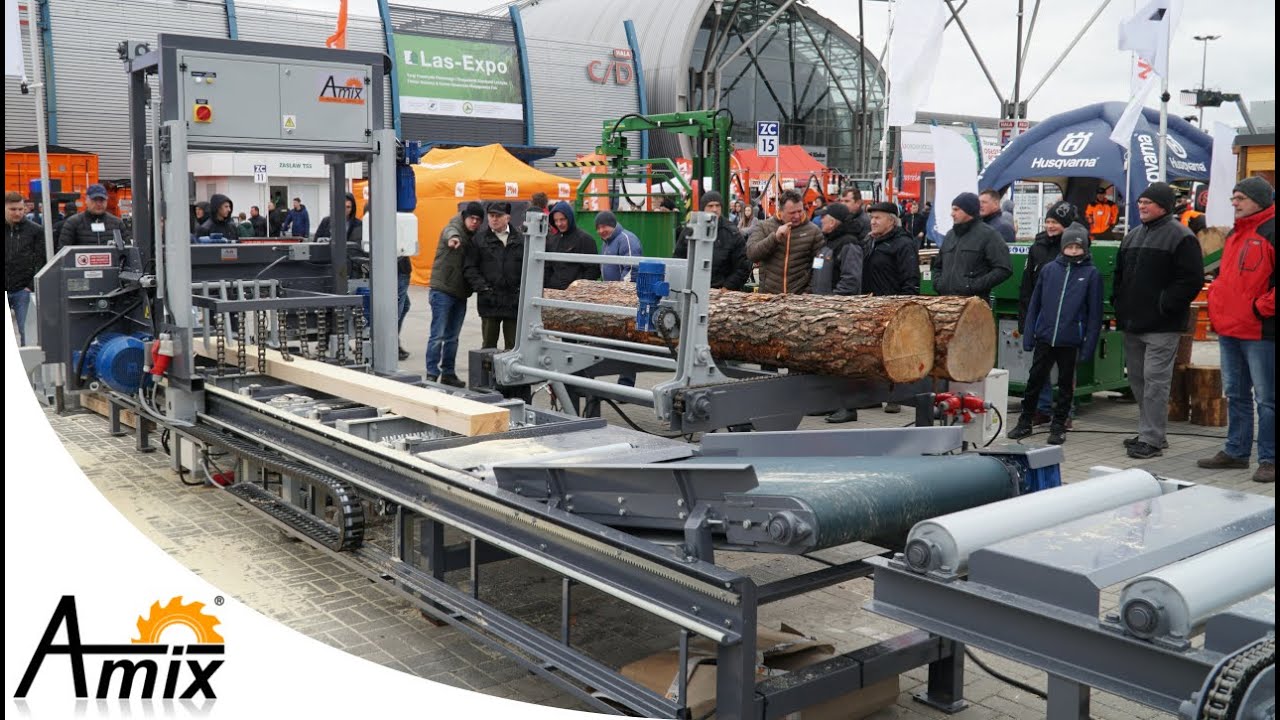 Trak Taśmowy PT-100 Amix Targi Las Expo Kielce