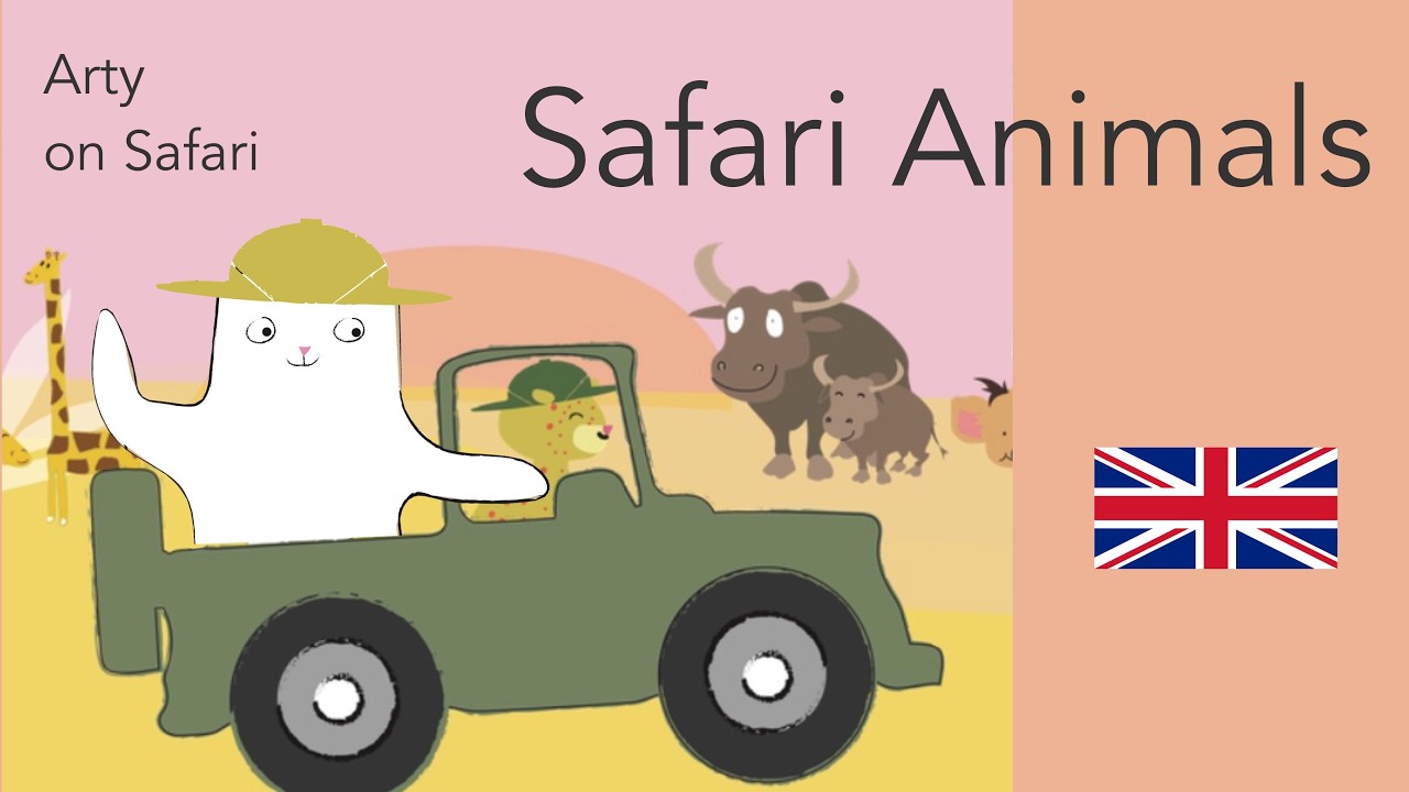Arty on Safari!  Les Puces Story in English