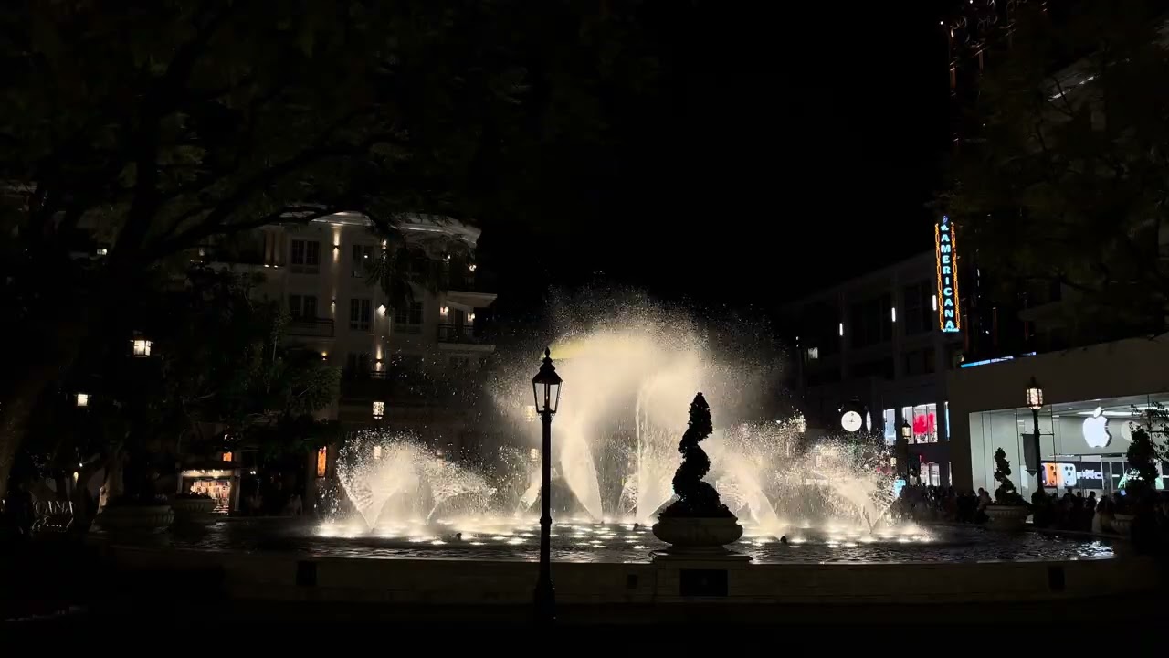 Americana water show cheek to cheek 
