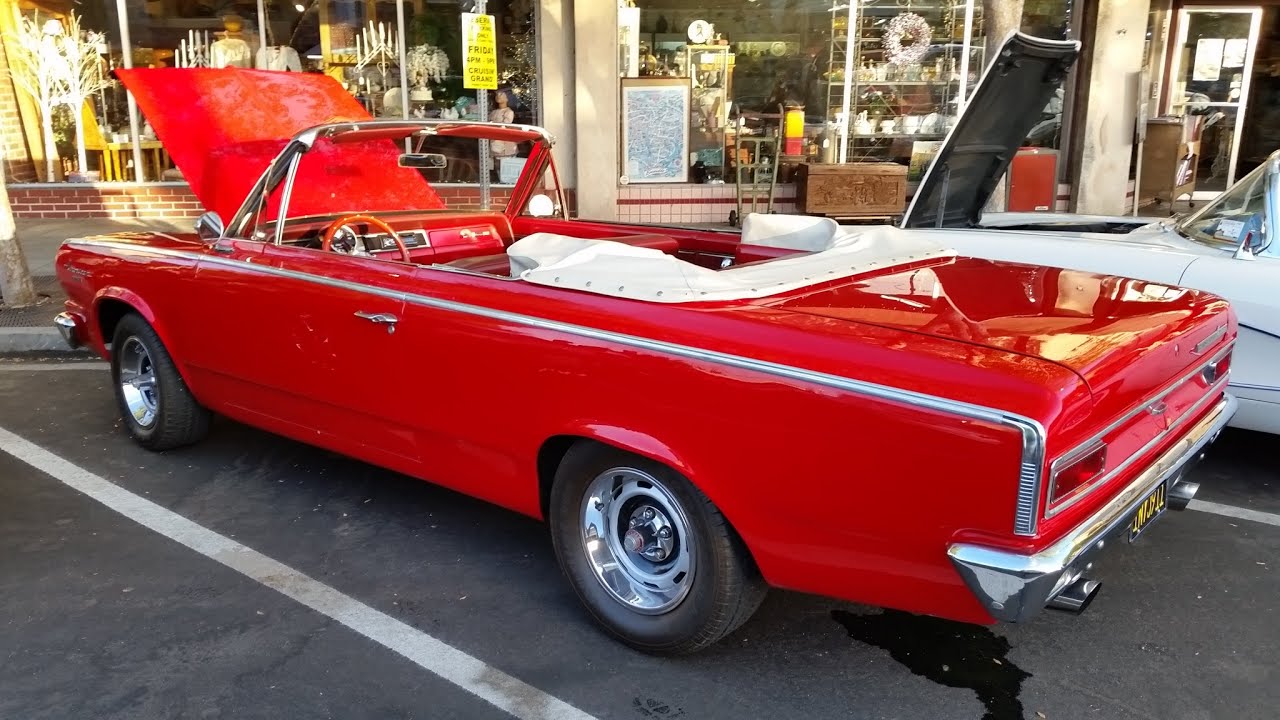 1966 Rambler American 440 Convertible V8 - Featured Car of the Day - 1 of 2,092 Made in 66 AMC Rogue