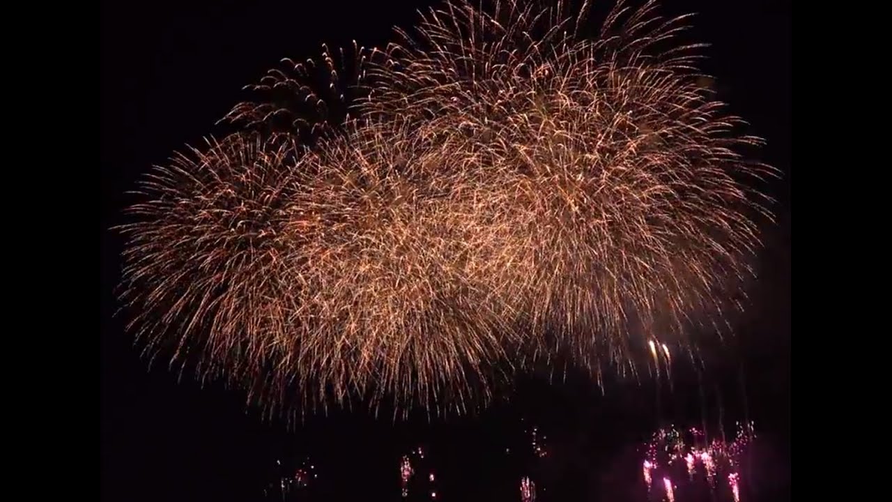 [4K 2160p] 2014 Kita-ku Fireworks Festival beautiful Japanese Fireworks Ver.17