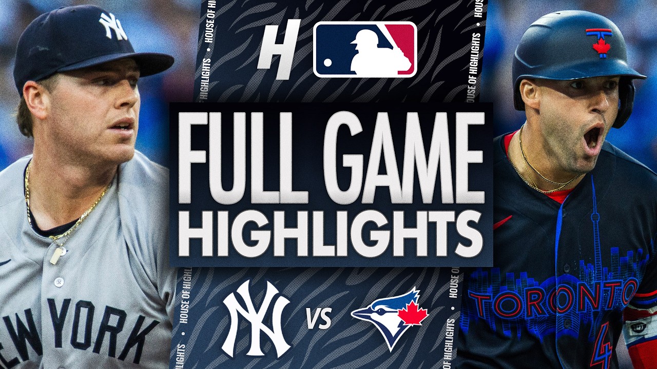 New York Yankees против Toronto Blue Jays &mdash; ЛУЧШИЕ МОМЕНТЫ МАТЧА 🔥 12 июня 2026 г. Сезон MLB