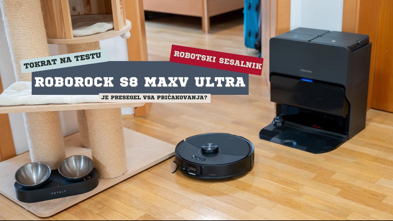 Roborock S8 MaxV Ultra TEST
