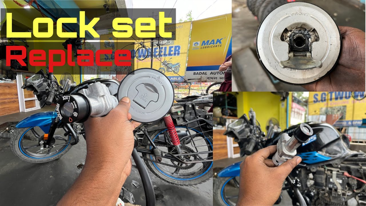 Hero Glamour Bs 6  Lock Set Replace