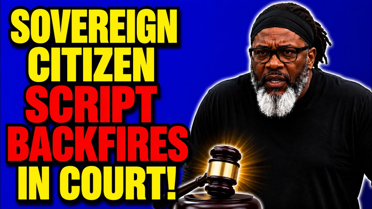 Sovereign Citizen Script BACKFIRES in Court! | Judge Shuts it DOWN!