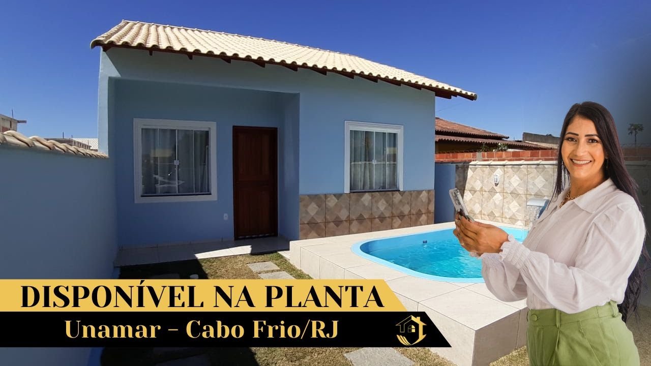 Linda casa com piscina e área gourmet POR APENAS 120.000,00!