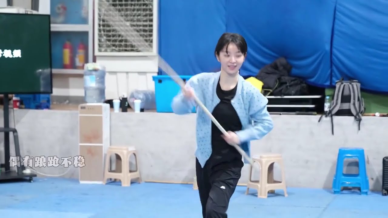 Tian Xiwei, you're amazing × Behind the scenes of action training 