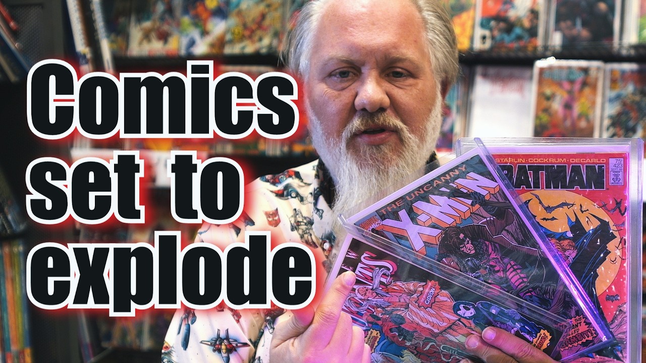 Comic books about to explode in value!