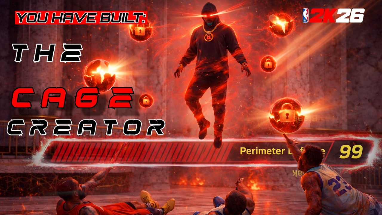 THE CAGE CREATOR l LOCKDOWN BUILD THAT DESTROYS STREAKS IN NBA 2K26