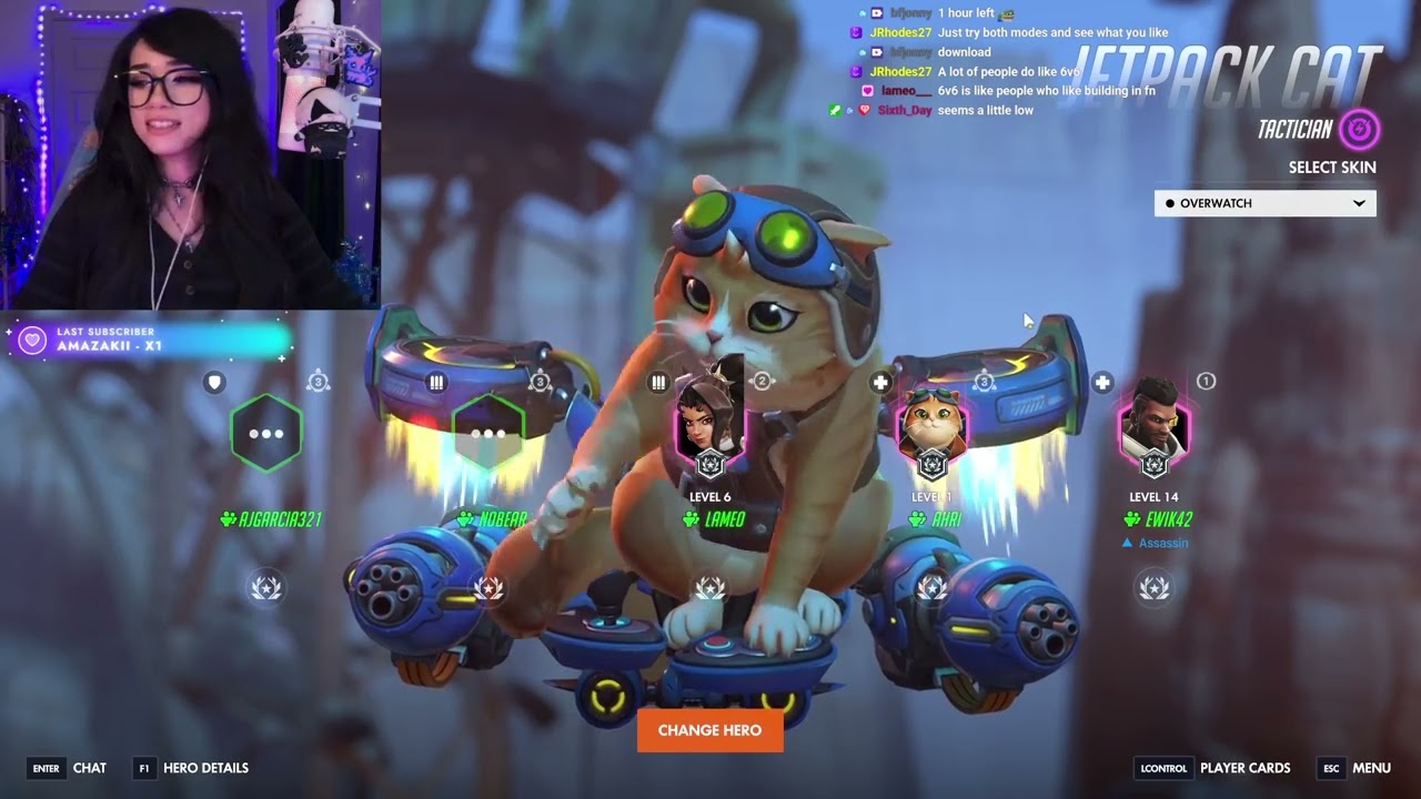 💎 TRYING OUT THE OVERWATCH UPDATE THEN FORTNITEEEEE 💎 [ COZY STREAM VOD]