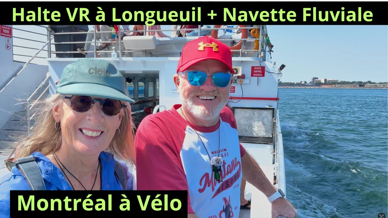 Le saviez vous? il y a une Halte VR à Longueuil avec une navette fluviale.