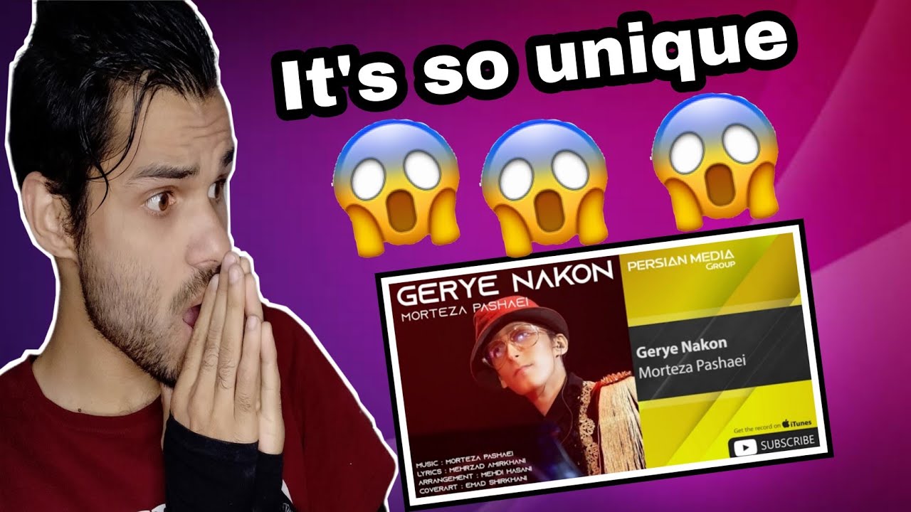Morteza Pashaei - Gerye Nakon ( مرتضی پاشایی - گریه نکن ) // REACTION