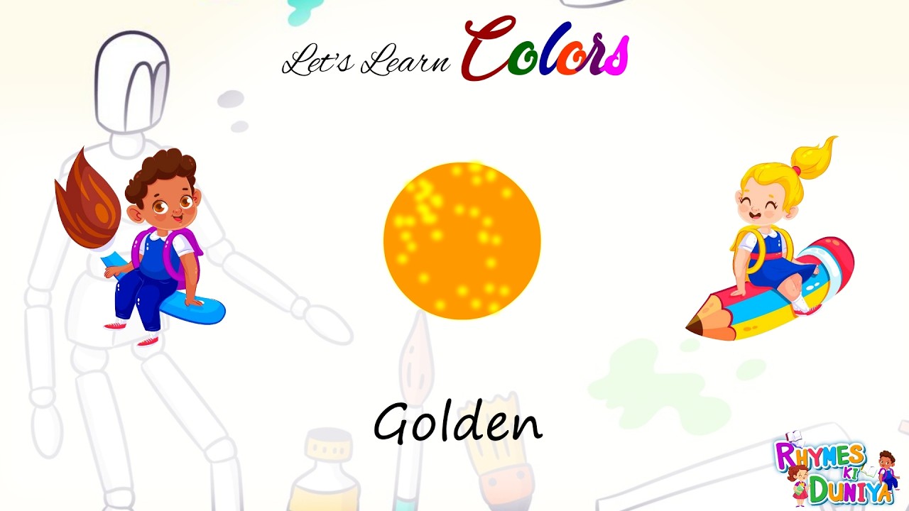 Rainbow Colors for Kids! Learn Color Names in a Fun Way | Interactive Learning with Fun Animations!
