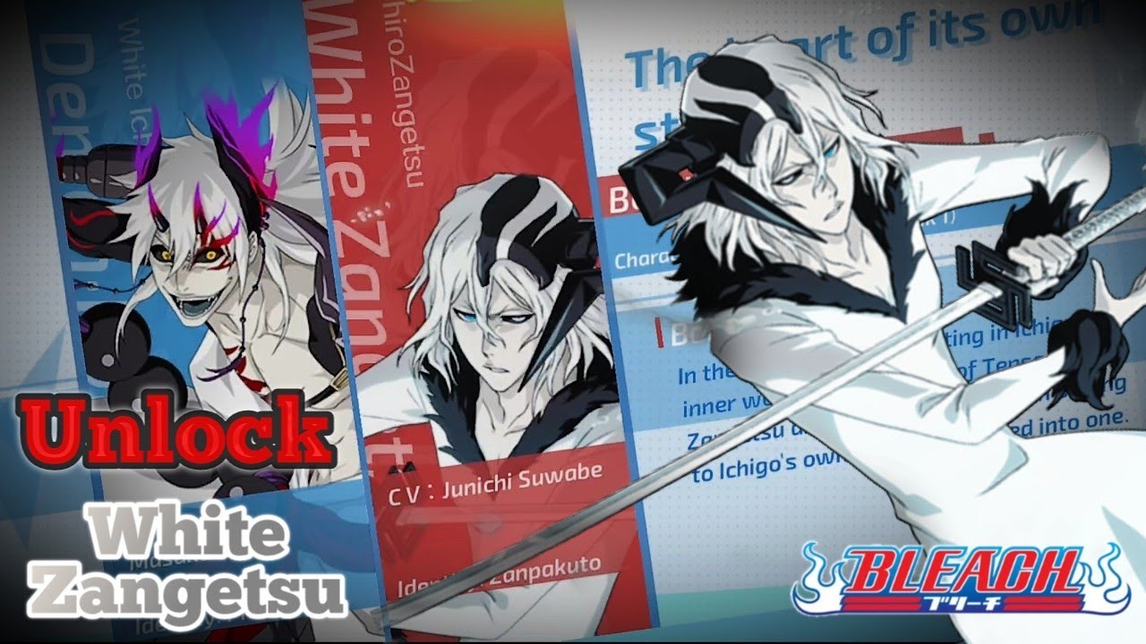 WHITE ZANGETSU IS HERE!!🤤✨ Unlock & Upgrade~ | Bleach Mobile 3D-WTZ(1)(SEA)